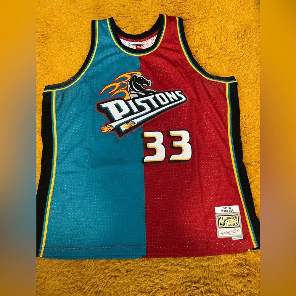 Grant Hill Pistons Jersey